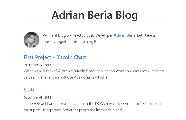 Adrian Beria Blog